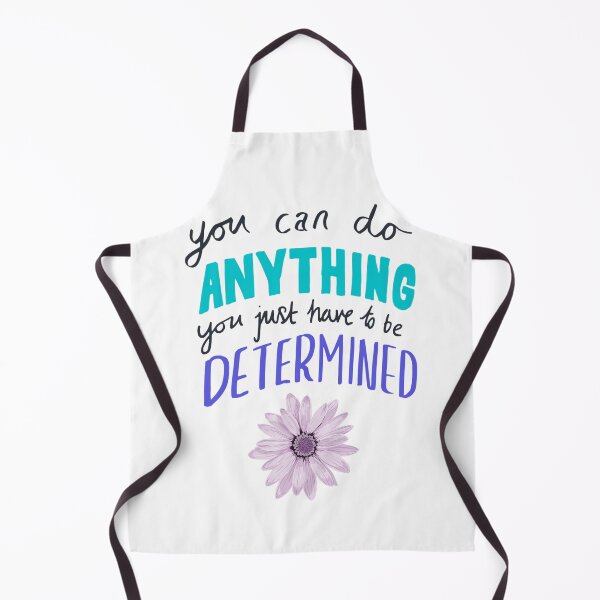 Item preview, Motivational Quote Typography – You Can Do Anything, Be Determined designed and sold by Ramya designs .
