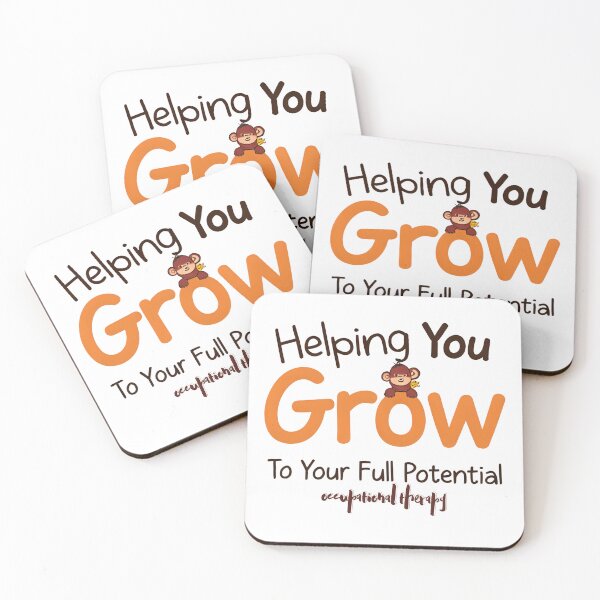 Item preview, Helping You Grow To Your Full Potential Occupational Therapy T-Shirt | OT Motivational Tee designed and sold by GAIDREDA.