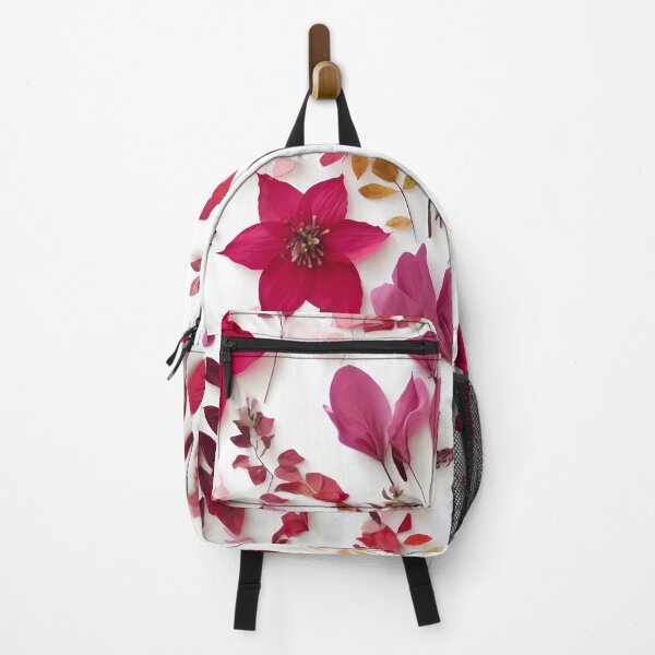 Item preview, Pink-Magenta Bougainvillea – Dried Flower Collage designed and sold by EmeraldeaArt.