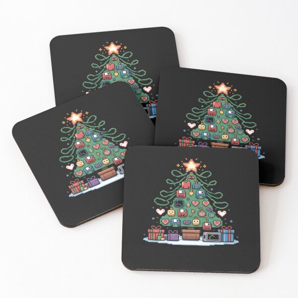 Item preview, Tech Programming Retro Gaming Christmas Tree Geek Men Women designed and sold by clothesy7.