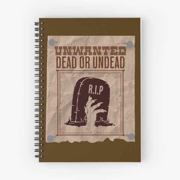 Item preview, UNWANTED - DEAD OR UNDEAD (Halloween Design) designed and sold by FREEKNSTEIN.