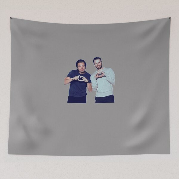 Item preview, CHRIS-EVANS--SEBASTIAN-STAN-HEARTS designed and sold by ChristopherBPal.