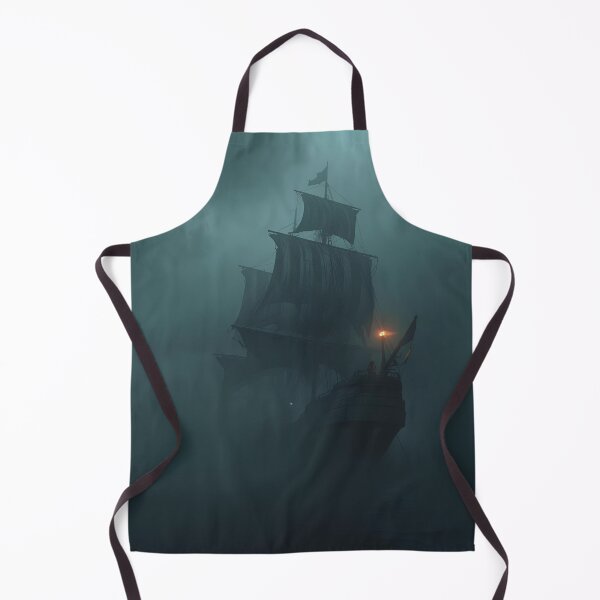 Item preview, Vintage Galleon in the Fog designed and sold by RisingWolfStudio.