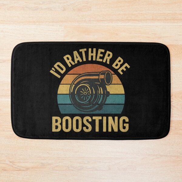 Item preview, I’d Rather Be Boosting Turbo Car Racing designed and sold by CarantinedChaos.