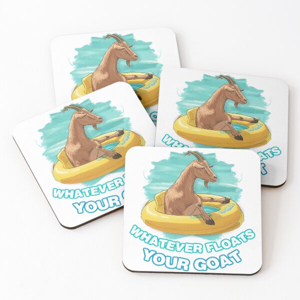 Item preview, Whatever Floats Your Goat  designed and sold by WeirdMart.
