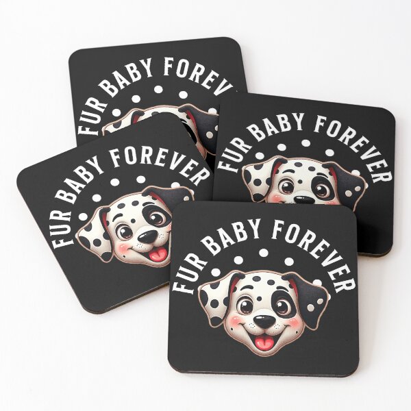 Item preview, Fur Baby Forever Cute Dalmatian Dog Retro Pet Lover Design designed and sold by ArtDesignTp.