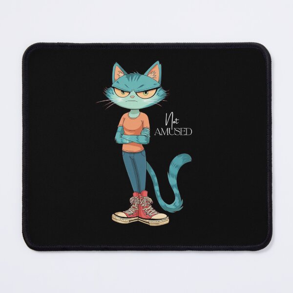 Item preview, Not Amused | Cat Humor | Coffee Tee designed and sold by SoundStyleShop.