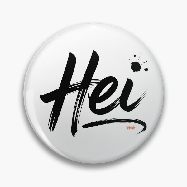 Item preview, Hei - Hello designed and sold by WhimWiz.
