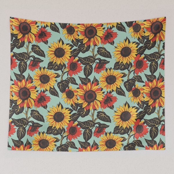Item preview, Minimalistic Ornamental Sunflower Illustration For Retirement Gift designed and sold by RoyalStarsPatts.
