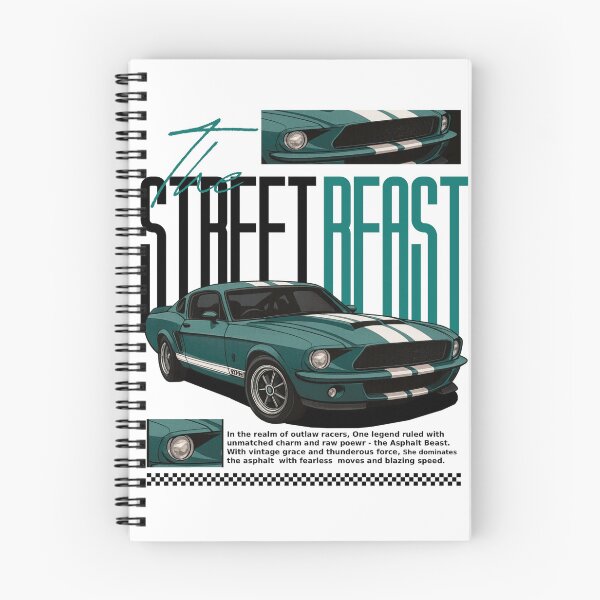 Item preview, The Street Beast Classic Muscle Car mustang 1969 designed and sold by Auto   apparel.