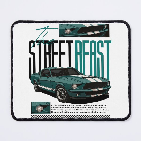 Item preview, The Street Beast Classic Muscle Car mustang 1969 designed and sold by Auto   apparel.