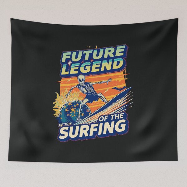 Item preview, Future Surfing Legend Skeleton designed and sold by Zakrytos ★★★★★.