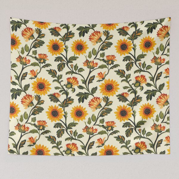 Item preview, Artistic Blooming Sunflower Pattern For Hostess Gift designed and sold by RoyalStarsPatts.