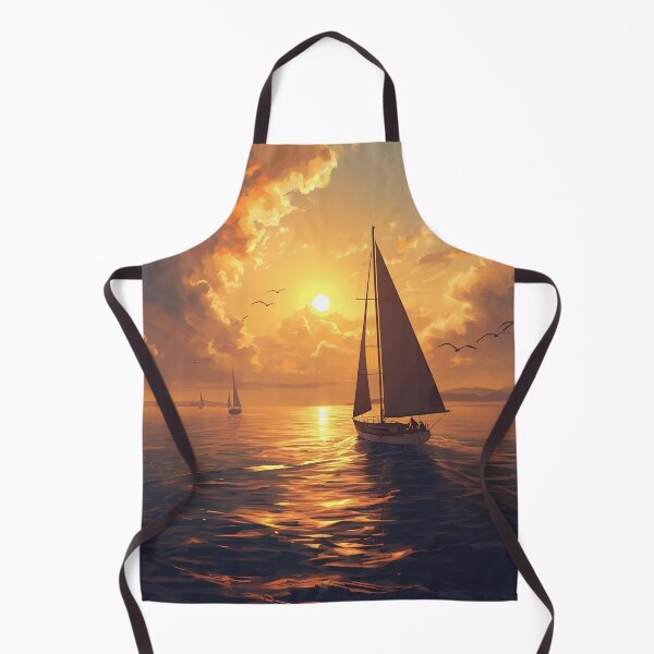 Item preview, Sunset and Sails designed and sold by RisingWolfStudio.