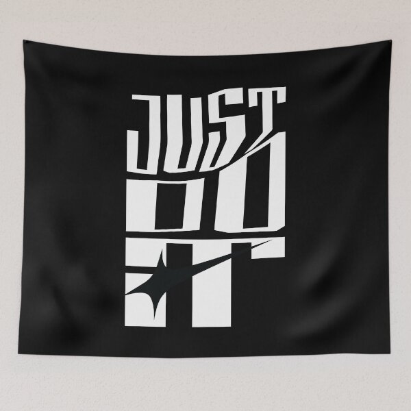Item preview, Just Do It Typography designed and sold by AaryaGraphics.