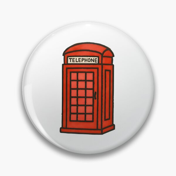 Item preview, Red  Phone Booth  designed and sold by GraphicsClub.