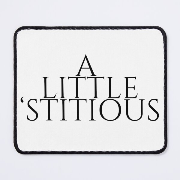 Item preview, A Little 'Stitious – Funny "Office" Saying designed and sold by Jooper1.