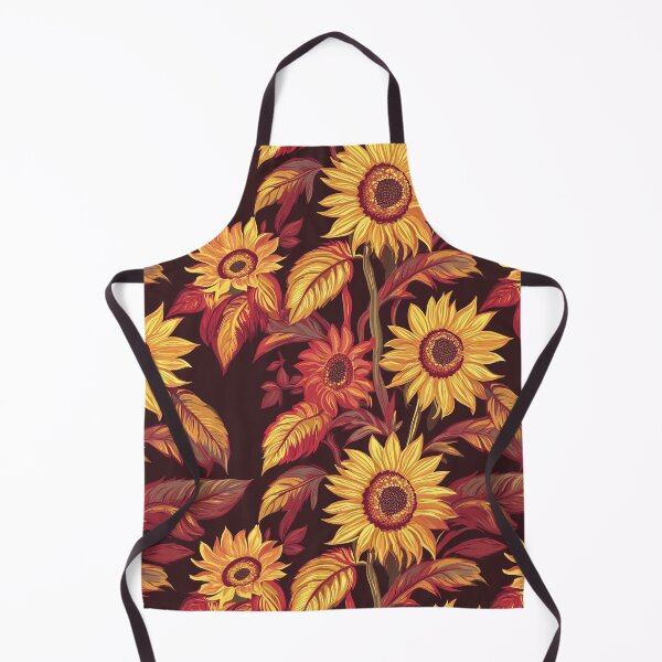 Item preview, Artistic Delicate Sunflower Pattern For Floral Theme designed and sold by RoyalStarsPatts.