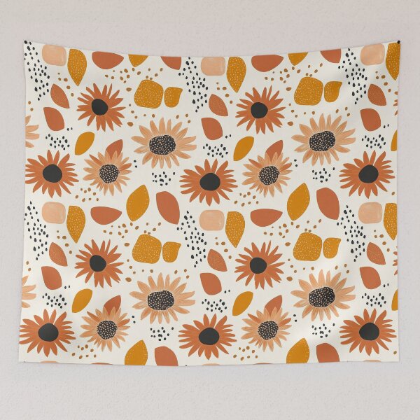 Item preview, Cute Fresh Sunflower Pattern For Garden Party designed and sold by RoyalStarsPatts.