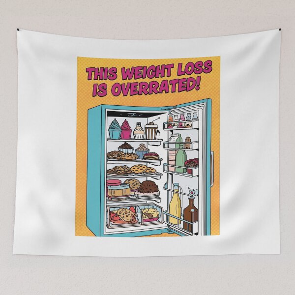 Item preview, Dieting is Overrated – Fridge Full of Sweets designed and sold by RAKO13.