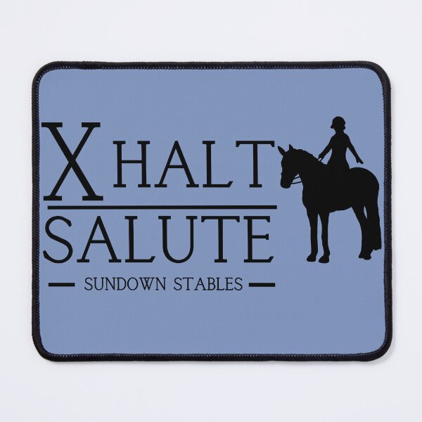 Aperçu de l'œuvre X Halt Salute créée et vendue par SundownStables.