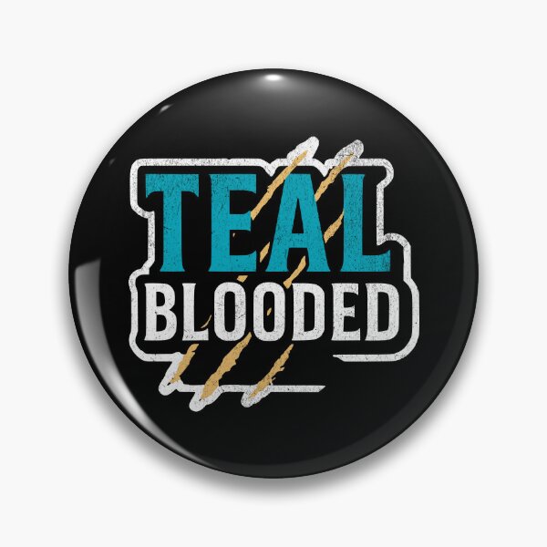 Item preview, TEAL BLOODED - Jacksonville Jags designed and sold by AandZNoveltee.