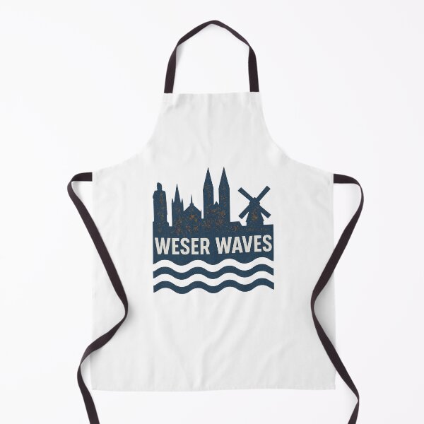 Item preview, Weser Waves - a must-have for Bremen fans designed and sold by Fies-und-Fein.