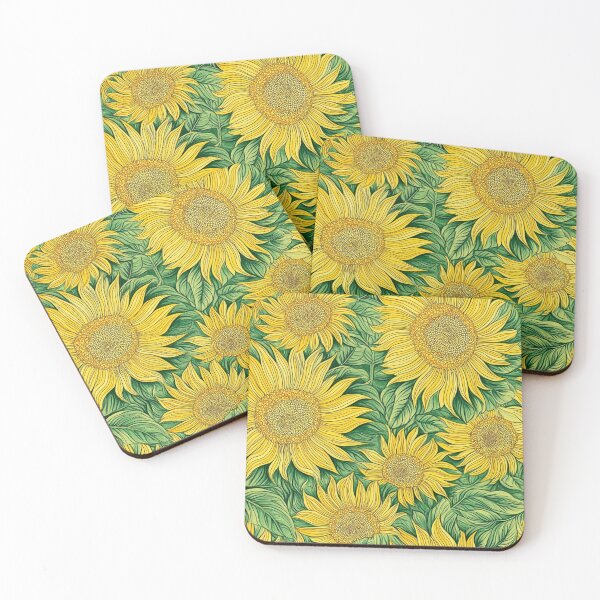 Item preview, Minimalistic Radiant Sunflower Pattern For Retirement Gift designed and sold by RoyalStarsPatts.