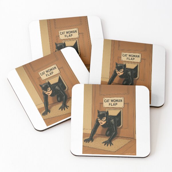 Item preview, Cat Woman Flap designed and sold by IanBakerToons.