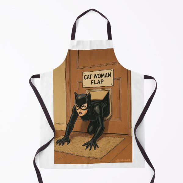 Item preview, Cat Woman Flap designed and sold by IanBakerToons.