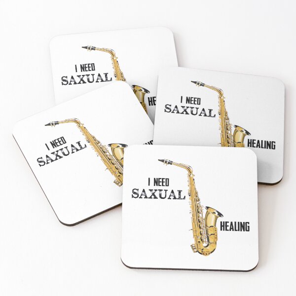 Item preview, I Need Saxual Healing - Funny Saxophone Player Gifts For Saxophonist in the Symphony Orchestra Or Marching Band designed and sold by merkraht.