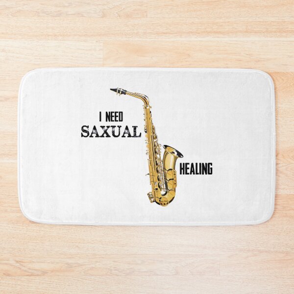 Item preview, I Need Saxual Healing - Funny Saxophone Player Gifts For Saxophonist in the Symphony Orchestra Or Marching Band designed and sold by merkraht.