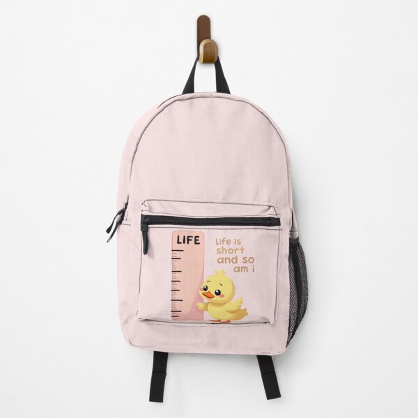 Item preview, Life Is Short and So Am I – Funny Duck Design designed and sold by PriyaMagic.