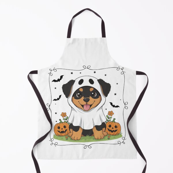 Item preview, Beauceron Puppy Ghost – Cute Halloween Dog Costume designed and sold by The Real Life Symphony.