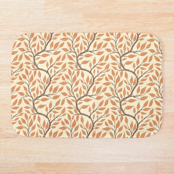Item preview, Autumn Leaves Branch Illustration Pattern designed and sold by Patternandflow.