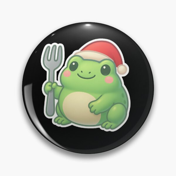 Item preview, Chonk Happens – Christmas Frog Vibes designed and sold by Maryna_Reine.