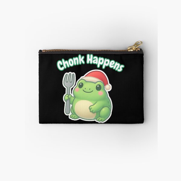Item preview, Chonk Happens – Christmas Frog Vibes designed and sold by Maryna_Reine.