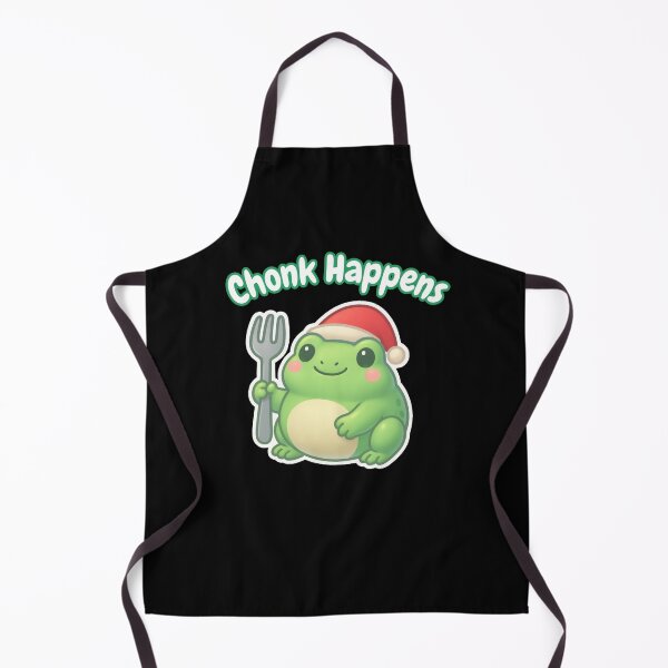 Item preview, Chonk Happens – Christmas Frog Vibes designed and sold by Maryna_Reine.