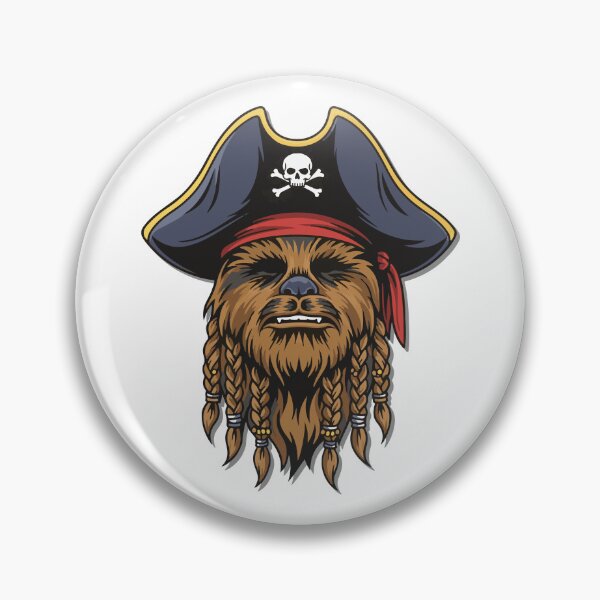 Item preview, Pirate Chewbacca designed and sold by The warrior's cave.