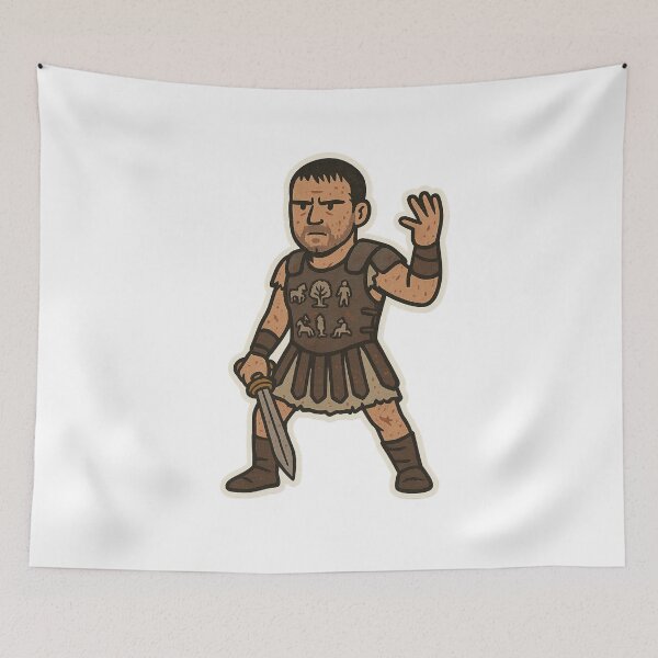 Item preview, The Tiny Gladiators - Maximus  designed and sold by CleverCulture.