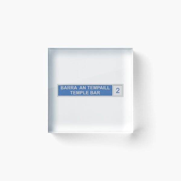 Item preview, Temple Bar Street Sign designed and sold by Cadecco.