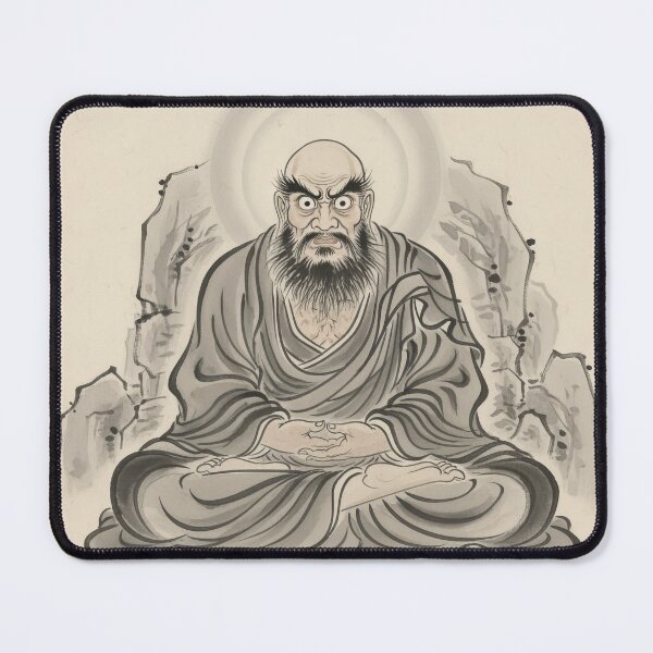 Item preview, Daruma (Bodhidharma) - Zen Buddhist Patriarch - Buddhas & Bodhisattvas Series designed and sold by ZenLibrary.