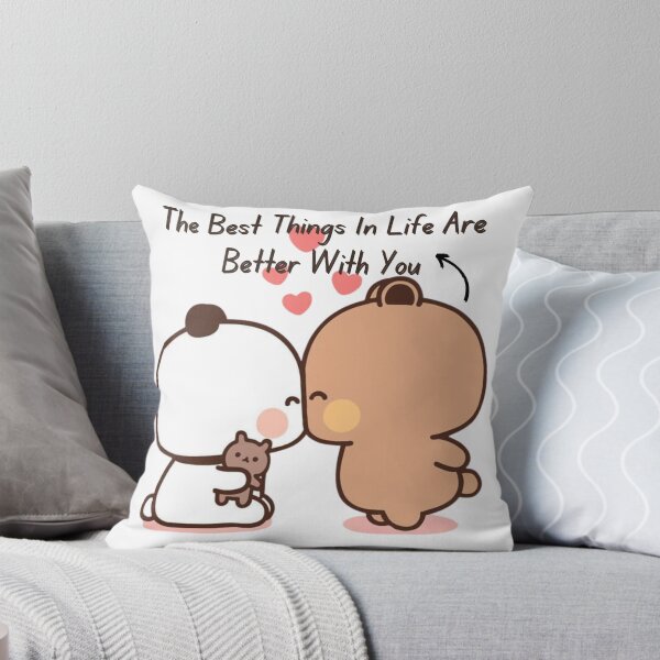 Item preview, The Best Things In Life Are Better With You Bubu Dudu Panda And Brownie Bear Couple 2026 designed and sold by OceanLiveArts.