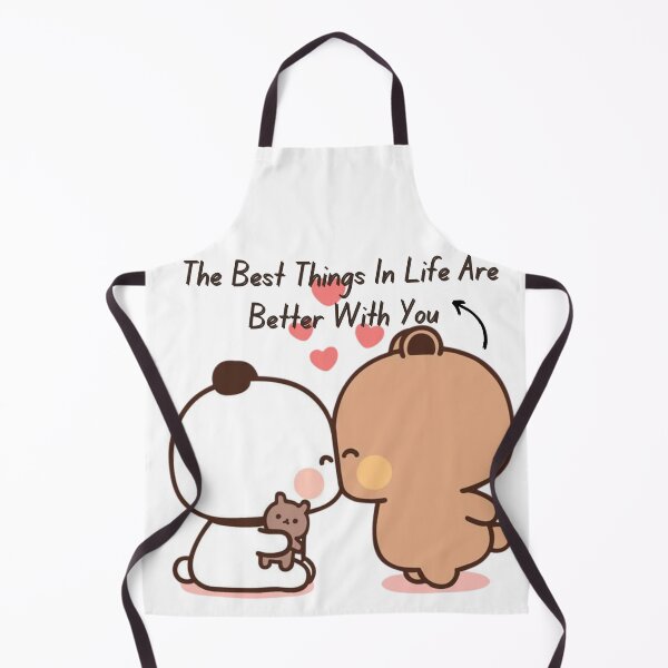 Item preview, The Best Things In Life Are Better With You Bubu Dudu Panda And Brownie Bear Couple 2026 designed and sold by OceanLiveArts.