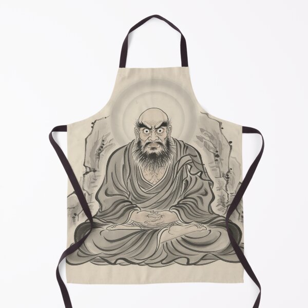 Item preview, Daruma (Bodhidharma) - Zen Buddhist Patriarch - Buddhas & Bodhisattvas Series designed and sold by ZenLibrary.