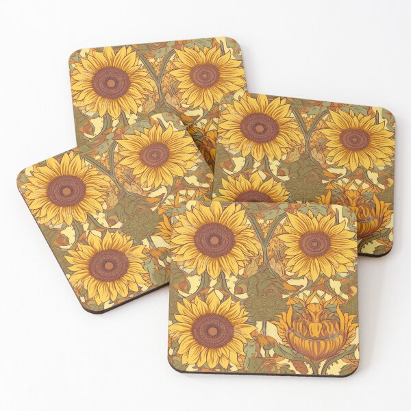 Item preview, Beautiful Delicate Sunflower Pattern For Baby Shower Gift designed and sold by RoyalStarsPatts.