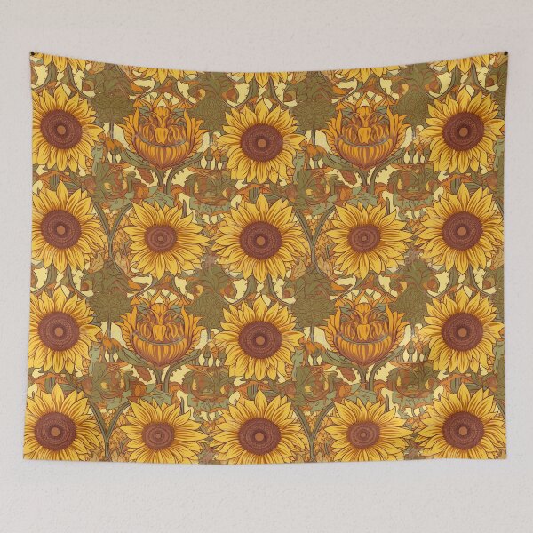 Item preview, Beautiful Delicate Sunflower Pattern For Baby Shower Gift designed and sold by RoyalStarsPatts.