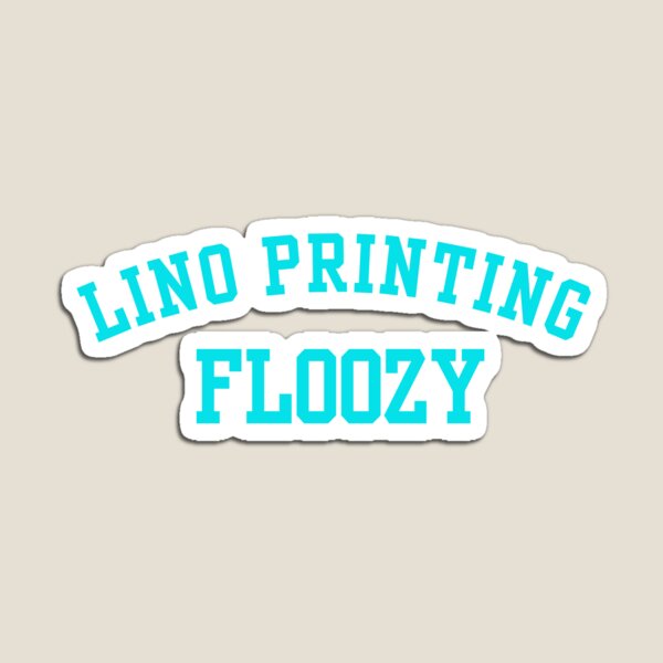 Item preview, Lino Printing Floozy designed and sold by MIMI Design.