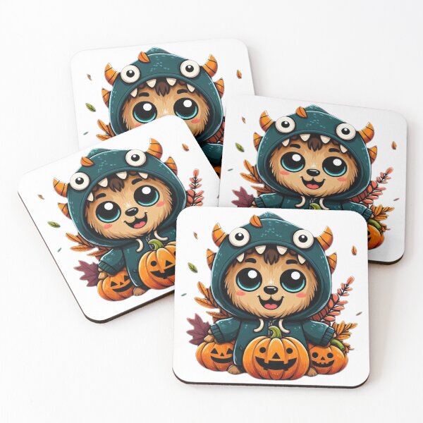 Item preview, Cute Dog in Monster Costume with Hooded Jacket - Adorable Halloween Pet Design designed and sold by Arun Fernando.