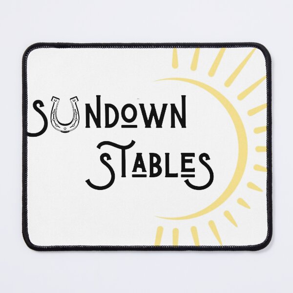 Aperçu de l'œuvre Sundown Stables - Old School (Black Font) créée et vendue par SundownStables.